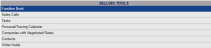 Selling Tool section of the Sales and Catering Menu with Function Book command selected